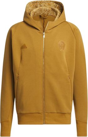 adidas Mahomes Z.N.E. Premium Full-Zip Sweatshirt Asia Sizing Brown IM8085