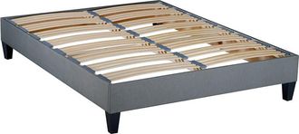 HOME MAISON Somier Ergostar de láminas gris claro 140x190