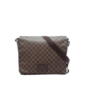 Louis Vuitton Pre-owned Brooklyn MM - Dames - Pre-owned - Bruin - Maat: ONE Size