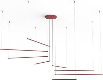 Lumicom Radius Lampara De Techo 8x Monocolor Mate