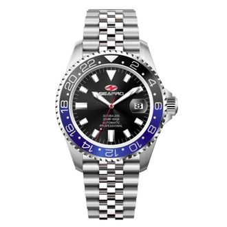 Seapro Grand Meridian Quartz Blue Dial Mens Watch SP4335