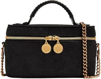 Stella McCartney Falabella Vanity Case - Dames - Toilettassen - Zwart - ONE Size - Polyester - Tassen