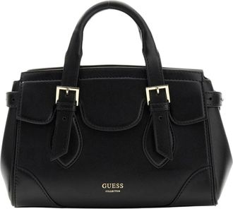 Guess Diana Maxi Satchel - Dames - Handtassen - Zwart - ONE Size - Tassen