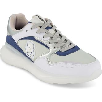 Karl Lagerfeld Karl Patch Sneaker in Blue at Nordstrom Rack, Size 11.5