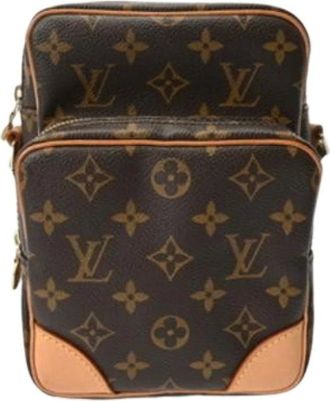 Louis Vuitton Pre-owned Cross Body Bags, female, Brown, Size: ONE SIZE Pre-owned Cross Body Bag