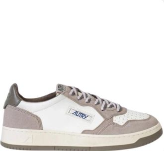 Autry Medalist Low - Heren - Sneakers - Grijs - 41 EU - Katoen - Schoenen