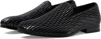 Stacy Adams Seismith Slip-On Mens Lace Up Wing Tip Shoes Black : 10.5 M, Leather