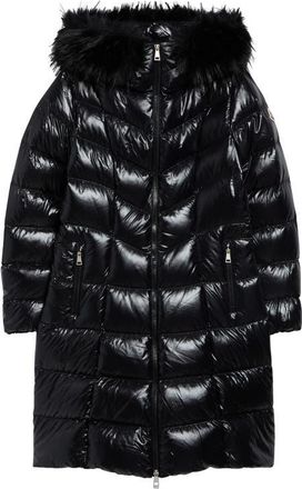 Moncler Fulmarusse Quilted Down Coat in Black at Nordstrom, Size 3