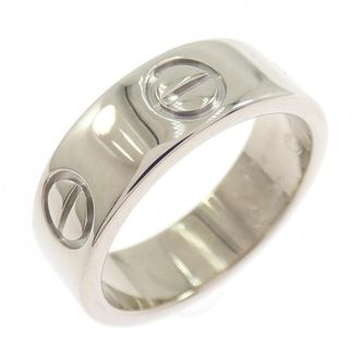 Cartier Love White Gold (18K) Band Ring (Pre-Owned)