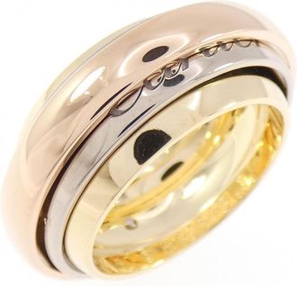 Cartier Trinity Yellow Gold (18K) Pink Gold (18K) White Gold (18K) Band Ring (Pre-Owned)