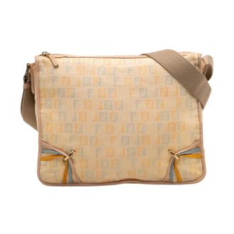 Fendi Pre-owned Crossbody Bag - Dames - Pre-owned - Beige - Maat: ONE Size
