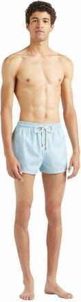 Vilebrequin Mens Micro Rayures Tailoring Wool Swim Shorts in Topaze Bleue at Nordstrom, Size X-Large