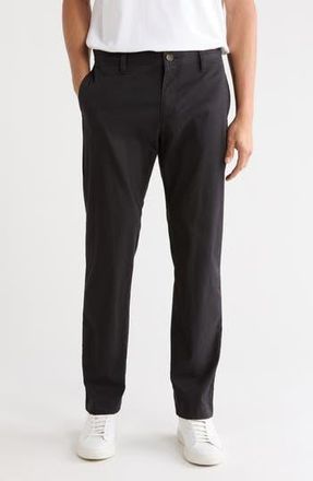 14th & Union The Wallin Stretch Twill Trim Fit Chino Pants - 30-34 Inseam in Black at Nordstrom Rack, Size 30 X 30