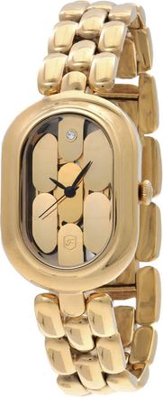 Fossil Sloan Quartz Gold Dial Ladies Watch ES5380