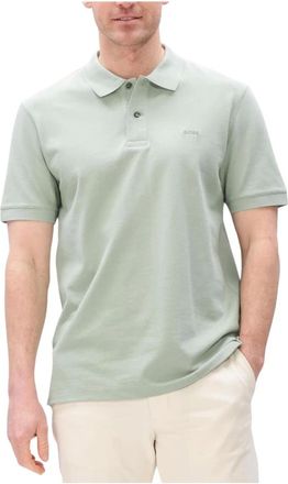 HUGO BOSS Tops, Heren, Groen, XL, Katoen, Pallas Polo