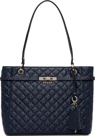 Guess Co Borsa tote Idra con ciondolo - Blu