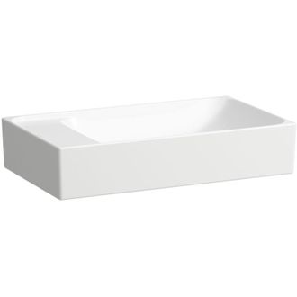 Laufen Laufen - Meda Lavabo Bol, 600x350mm, Sin Agujero Para Grifo, Con