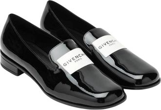 Givenchy Tux Loafers van lakleer - Dames - Loafers - Zwart - 36 EU - Leer - Schoenen