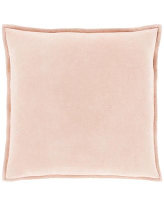 Surya Cotton Velvet Lumbar Pillow