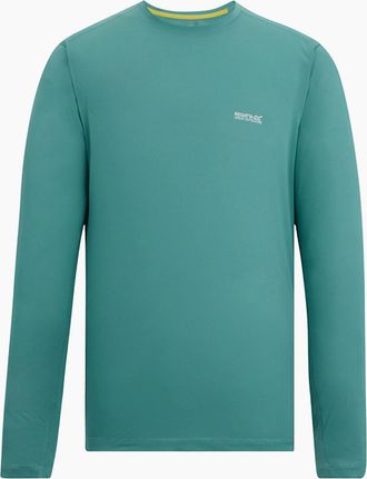 Regatta Mens Regatta Mens Mindo Logo Long-Sleeved T-Shirt - Arctic - Size: 42