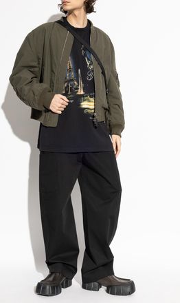 VETEMENTS T-shirt With Print, Mens, Black