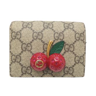 Gucci Beige Leather Wallet (Bi-Fold) (Pre-Owned)