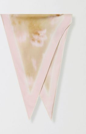 Fabiana Filippi Foulard in seta con stampa floreale