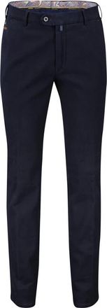 Meyer Katoenen Chino Broek Donkerblauw - Heren - Chinos - Blauw - XL - Katoen - Broeken
