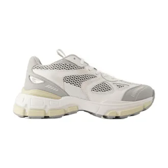 Axel Arigato Womens Marathon Neo Runner Sneaker Beige Leather