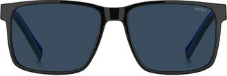 HUGO BOSS Occhiali da sole squadrati - Nero