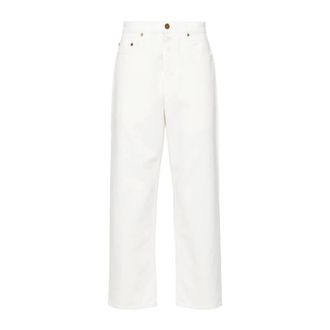 Golden Goose Jeans, Heren, Wit, W30, Katoen, Golden Pant