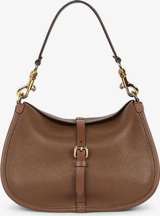 Etro Schultertasche aus genarbtem Leder Pony M