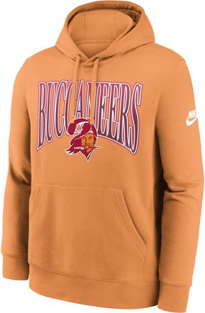 Nike Tampa Bay Buccaneers Rewind Club Nike Mens NFL Pullover Hoodie in Orange | NKDK83T9YV-2YT