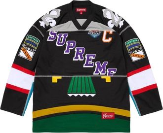 SUPREME SS26 Paneled Hockey Jersey Black SUP-SS26-262-BLK
