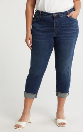 Kut from the Kloth Amy Crop Straight Leg Jeans in Wedlia at Nordstrom Rack, Size 22W