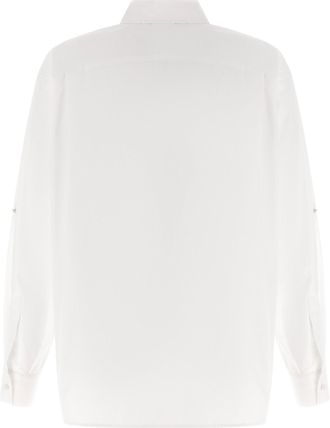 Max Mara Cotton Poplin Blouse - White