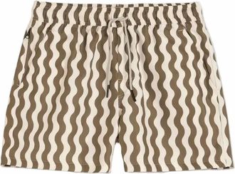 OAS Mens Fine Waver Swim Shorts In Beige