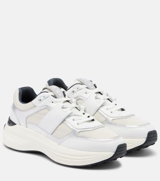 Tod's Leather-trimmed sneakers