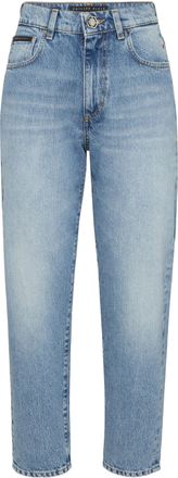 Philipp Plein Mom Fit Jeans