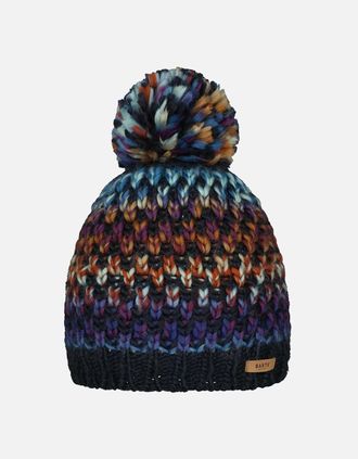 Barts Womens Barts Womens Nicole Knitted Lined Warm Winter Beanie Bobble Hat - Navy - Size: ONE size