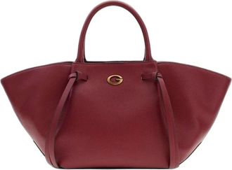 Guess Allegra Handtas - Dames - Tassen - Rood - Maat: ONE Size Leer
