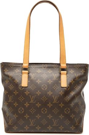 Louis Vuitton Borsa tote Cabas Piano con monogramma 2003 - Marrone