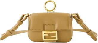Fendi Bag Accessories, female, Brown, Size: ONE SIZE Accessories