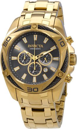 Invicta Bolt Chronograph Quartz Grey Dial Mens Watch 34122