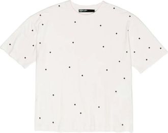 Bimba & Lola T-shirt met studs - Wit
