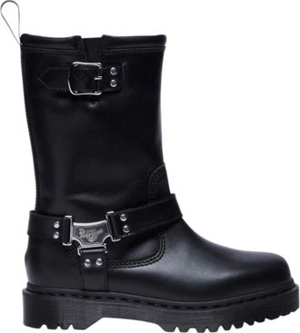 Dr. Martens Schoenen, Dames, Zwart, 40 EU, Leer, Anistone Hi