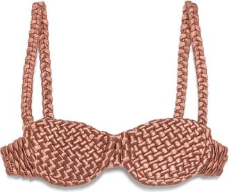 Isa Boulder Top bikini Challenger - Marrone