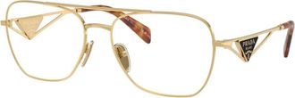 Prada B50V Eyeglasses - unisex - Brillen - Geel - 57 MM - Accessoires