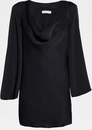 Ramy Brook Florinda Cowl-Neck Mini Dress