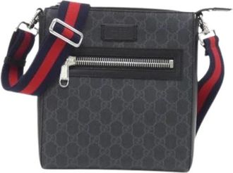Gucci Pre-owned Vintage Schoudertas - Heren - Vintage Schoudertas - Zwart - ONE Size - Vintage